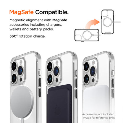 Eiger - iPhone 15 Pro Glacier Magsafe Case - Clear
