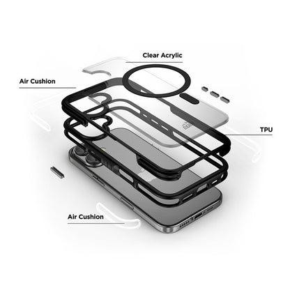 Eiger - iPhone 16 Pro MountainAir Magsafe Case - Black