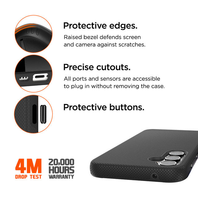 Eiger - Samsung Galaxy A05s North Case - Black