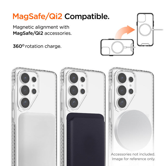 Eiger - Samsung Galaxy S26 Ultra Ice Grip Magsafe Case - Clear