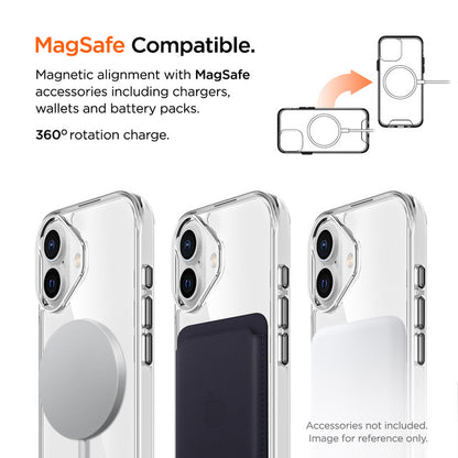 Eiger - iPhone 16 Plus Glacier Magsafe Case - Clear