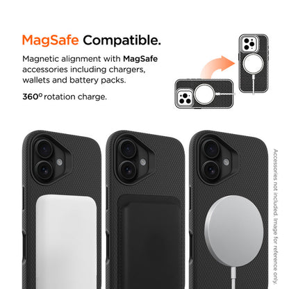 Eiger iPhone 16 Plus North Magsafe Case - Black