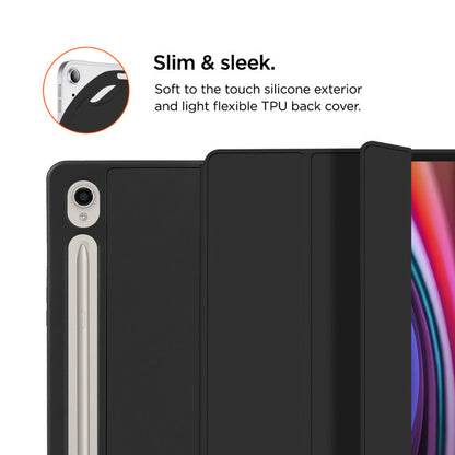 Eiger - Samsung Galaxy Tab S9 Storm Stylus Case - Black