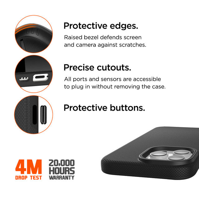 Eiger - iPhone 16 Pro North Case - Black