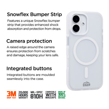 Eiger - iPhone 17 - Magsafe Blizard - White
