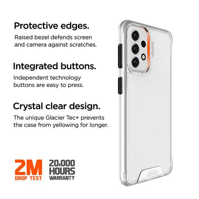 Eiger - Samsung Galaxy A33 5G Glacier Case - Clear